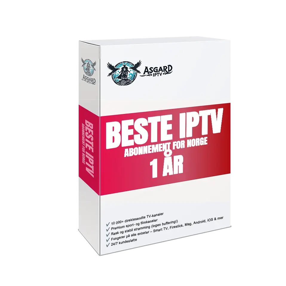 IPTV-abonnement for 12 måneder – €130